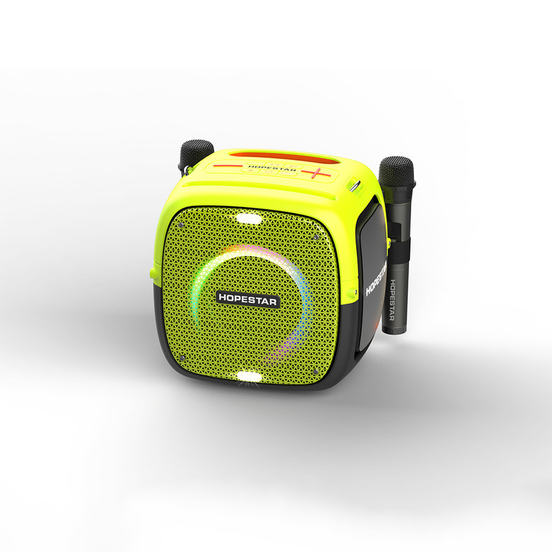 HOPESTAR PartyOne アウトドアポータブルBluetoothスピーカー デュアルマイク 80W重低音 スタンド付き|undefined