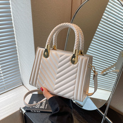 2023春夏新款時尚格紋手提單肩斜挎小方包包女包支持大量批發混批