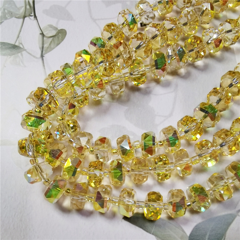 10 ミリメートルホイールクリスタルオーストリア品質 Guohua Shijia クリスタルビーズ手作り DIY ブレスレットネックレスルースビーズジュエリー|undefined