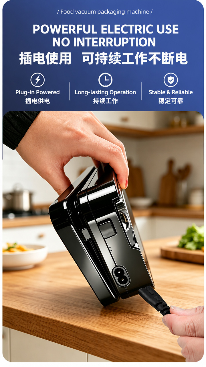Vacuum sealing machine food preservation lock fresh design