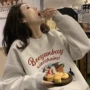圆领好看小众秋冬卫衣