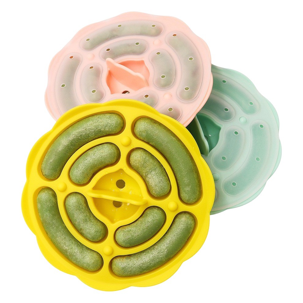 Food Grade Silicone Baby Small Round Sausage Mold Hot Dog Steamed Sausage Fish Sausage Supplementary Food Pot Available