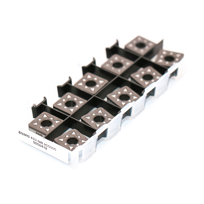 伊斯卡数控刀片 四方形刀粒 SNMG120412-TF  IC907 涂层PVD刀片