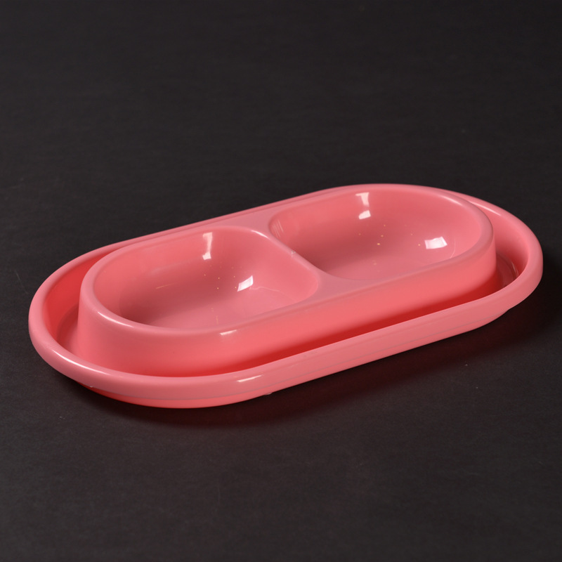 捣蛋鬼厂家直销塑料宠物狗碗 双碗宠物碗 防蚂蚁狗碗 食具