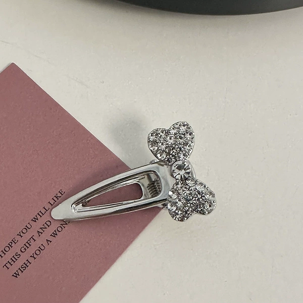White Diamond-Small Diamond Bow