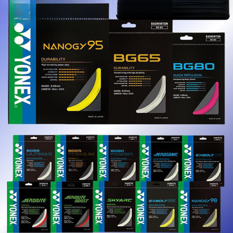 Badminton String Bg95 Durable High Elastic Yybg65/66/80P Racket Durable String