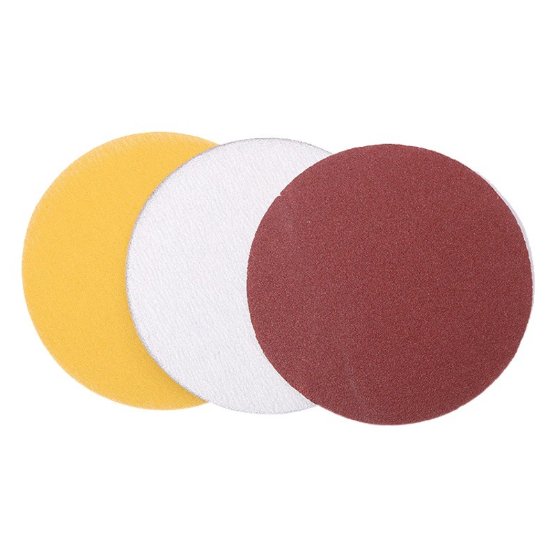 Оптовая продажа флокированной наждачной бумаги 4 дюйма 5 дюймов 7 дюймов 9 дюймов шлифовальный диск
