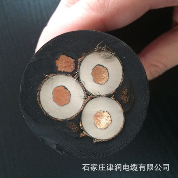 MYQ 3×2.5+1×2.5煤矿用轻型橡套软电缆MY阻燃电缆