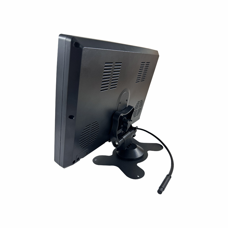 9inch Wide-Angle Ips Lcd Display Screen, Two-Channel Ahd High-Definition Vehicle Monitor for Construction Vehicles and Trucks, Monitoring and Reversing
