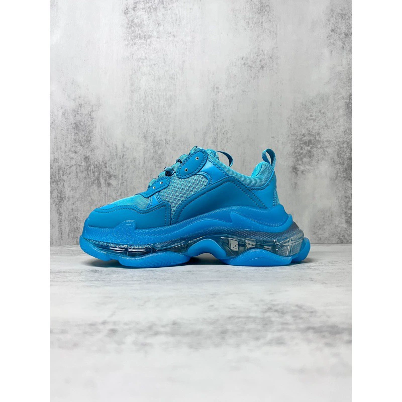 Кроссовки Chunyuan Triple S Crystal, массивная подошва, воздушная подушка, для улицы (унисекс)