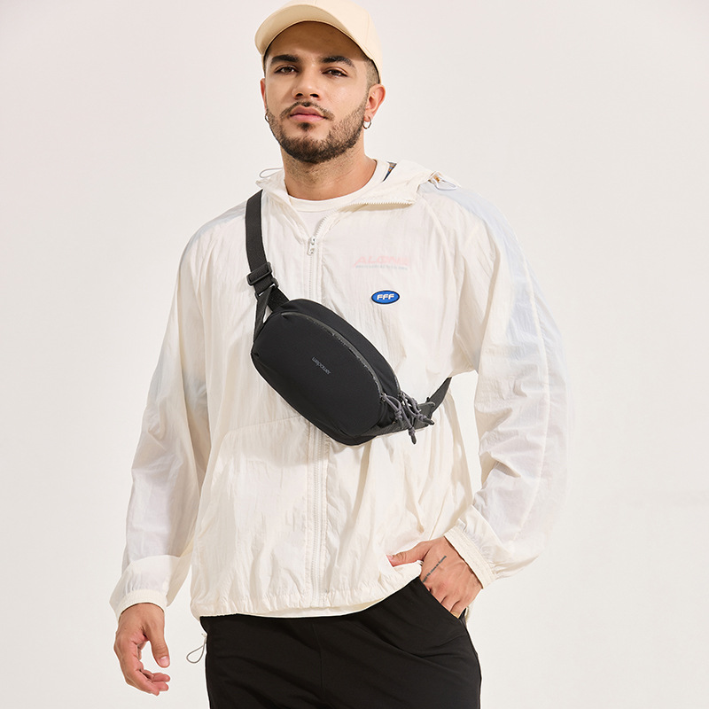 WEPOEWR nuevo bolso de pecho de hombre, bolso deportivo personalizado, viaje de viaje, bolso de hombro inclinado, bolso de cintura de teléfono móvil