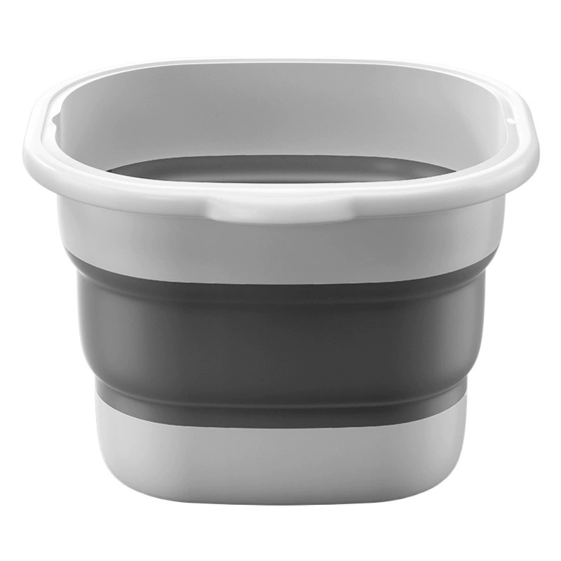 Складное ведро для ног Пластиковая раковина для мытья ног Бытовая портативная Массажная ведро для мытья ног Изоляционное ведро Утолщенная ванна для ног