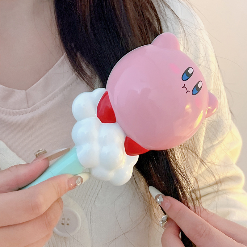 かわいい星のカビーエアバッグ櫛エアクッション櫛静電防止漫画少女心マッサージ櫛家庭用子供の女の子|undefined