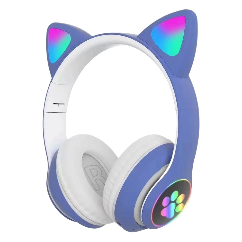 En stock suministro de gato auricular Bluetooth plegable plug-in TARJETA DE JST-28 auricular inalámbrico Bluetooth regalo