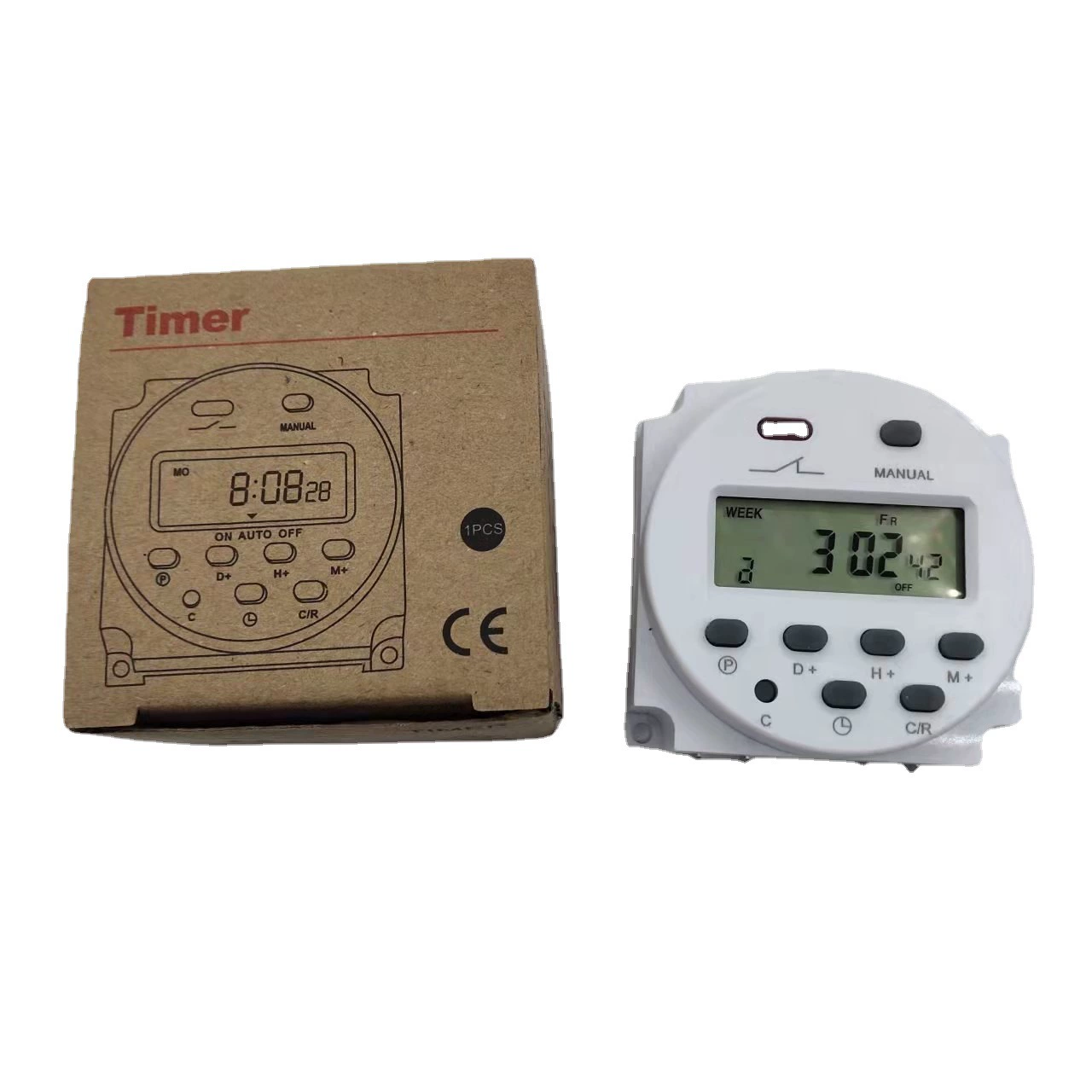 CN101A16A 220V24V12V110V еженедельная петля панель монтируется цифровой дисплей таймер