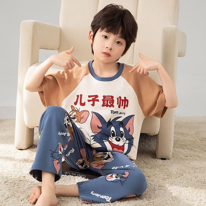 Children's summer cartoon pijama for boys