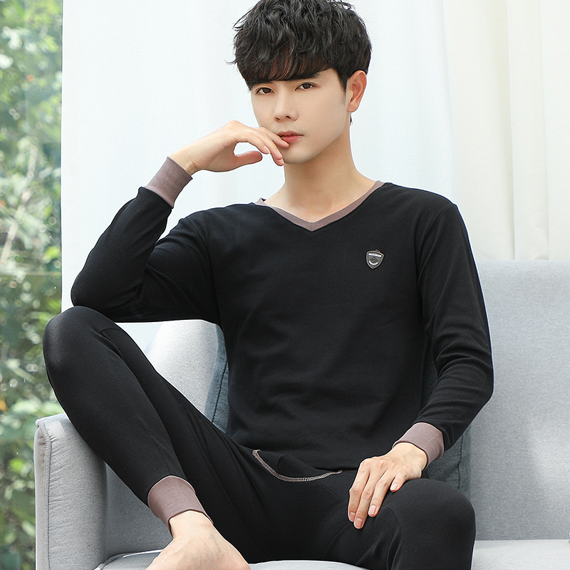 (브이넥) 나이트 블랙