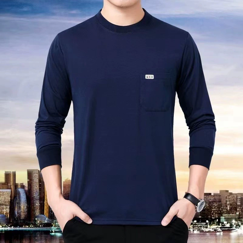 Мужская осенняя с круглым вырезом