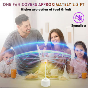 Cross-Border Outdoor Multifunctional Fan Blade Fly Repellent Automatic Fly Catcher Fly Repellent Mosquito Repellent Artifact Fly Repellent Fan