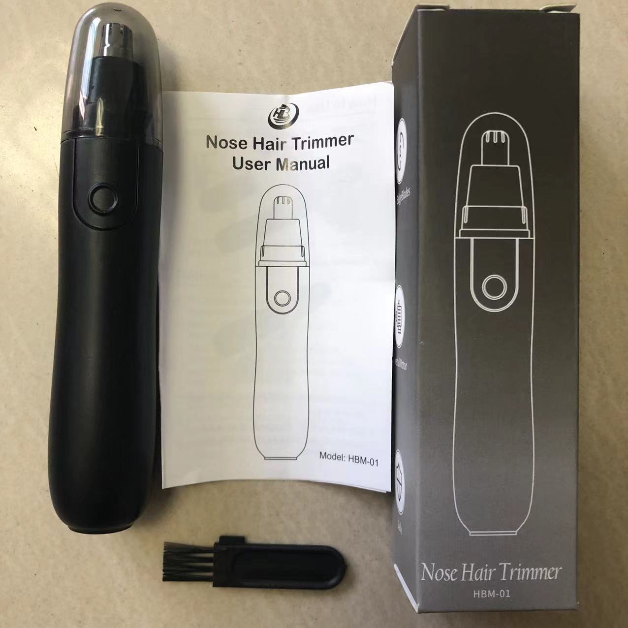 cross-border new arrival nose hair trimmer electric nose hair trimmer stainless steel washing shaving ear nose hair artifact nose hair hair shaver