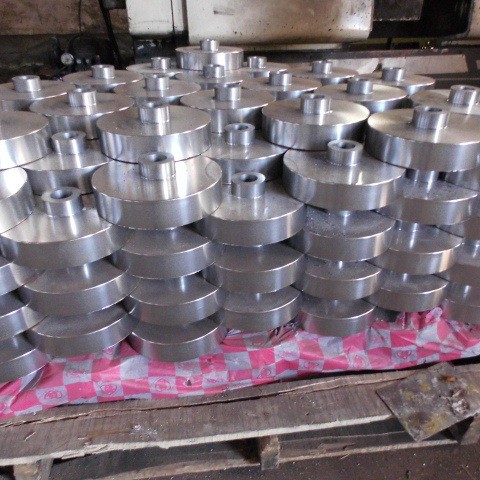 厂家直销跑步机配件铸铁小飞轮毛坯铸造加工