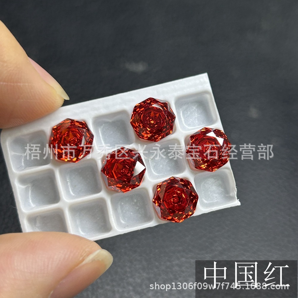 8면 밀레니엄 장미 컷 중국