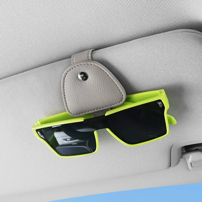 Car Glasses Clip Storage Box Car Glasses Clip/Bill Clip - type-c-glasses-clipgrey-1-piece