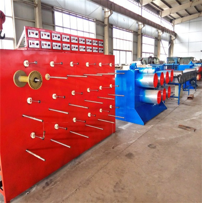 塑料圆丝拉丝机设备PE挤出机