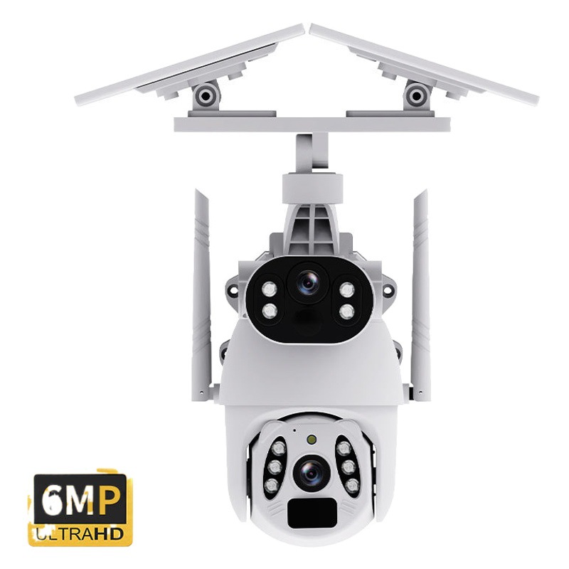 UBOX óptico 10x zoom binocular monitoreo solar 360 grados panorámico al aire libre cámara de enlace de bala de arma