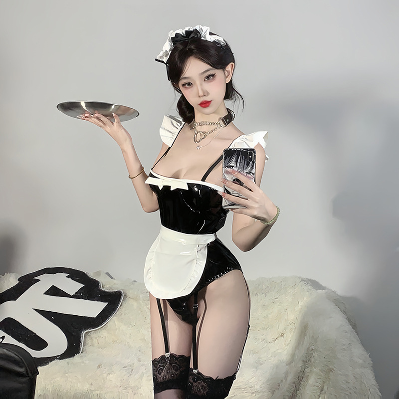 4229 suit [jumpsuit leather apron hairband]]