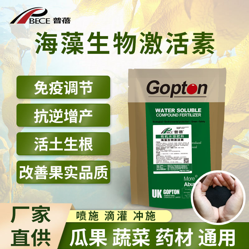 海藻精 高含量叶面肥 生根剂  海藻酸生物肥 氨基酸有机肥料批发