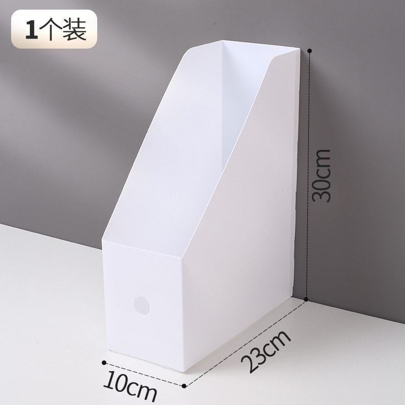 심플한 흰색 ins 데스크탑 책장 [핫 세일]