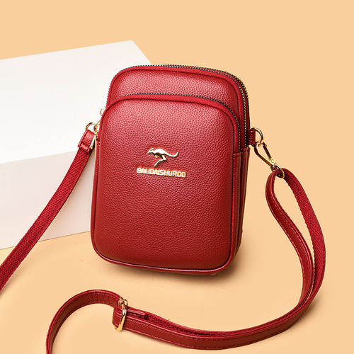 女包夏季新款女士手机包韩版单肩斜挎包简约大气婆婆妈妈包包