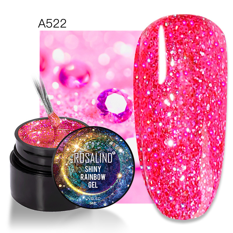 Rosalind transfronteriza pequeñas latas flash pegamento esmalte de uñas 5ml Barbie pegamento esmalte de uñas pegamento fototerapia pegamento esmalte de uñas pegamento
