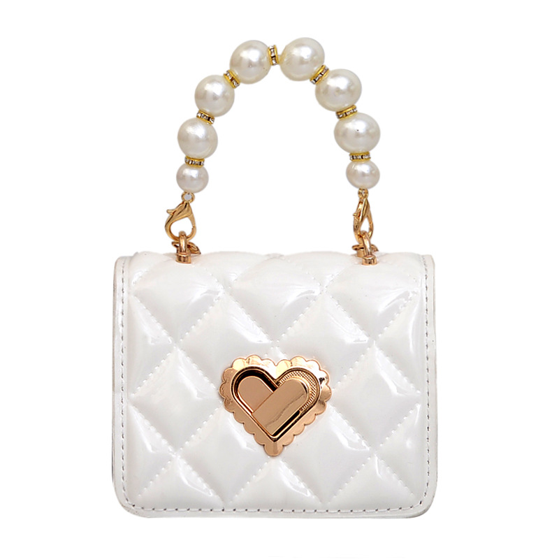 Moda de moda mini niños pequeño bolso Cadena La Perla las mujeres 2023 verano nuevo estilo occidental linda chica