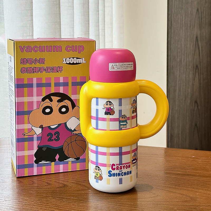 Crayón pequeño nuevo taza de aislamiento para chicas de alta capacidad de taza de agua de alta capacidad de taza de hielo de oficina hervidor regalo de cumpleaños