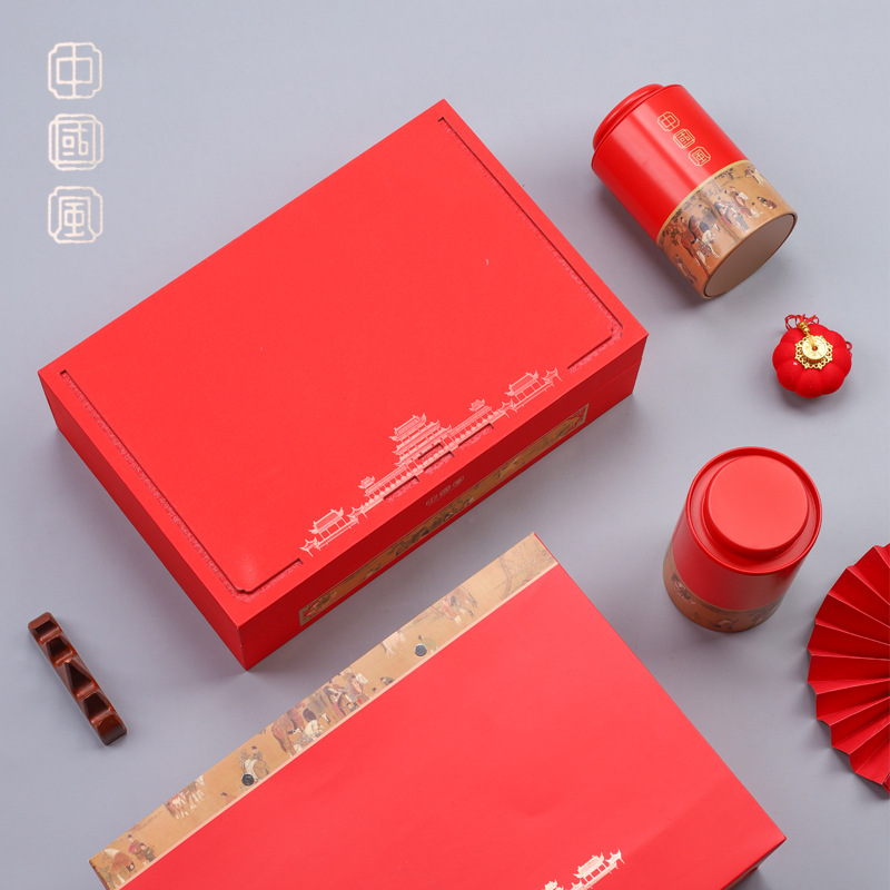 铁观音包装盒空礼盒高档红茶半斤装大红袍茶叶礼盒装空盒批发现货