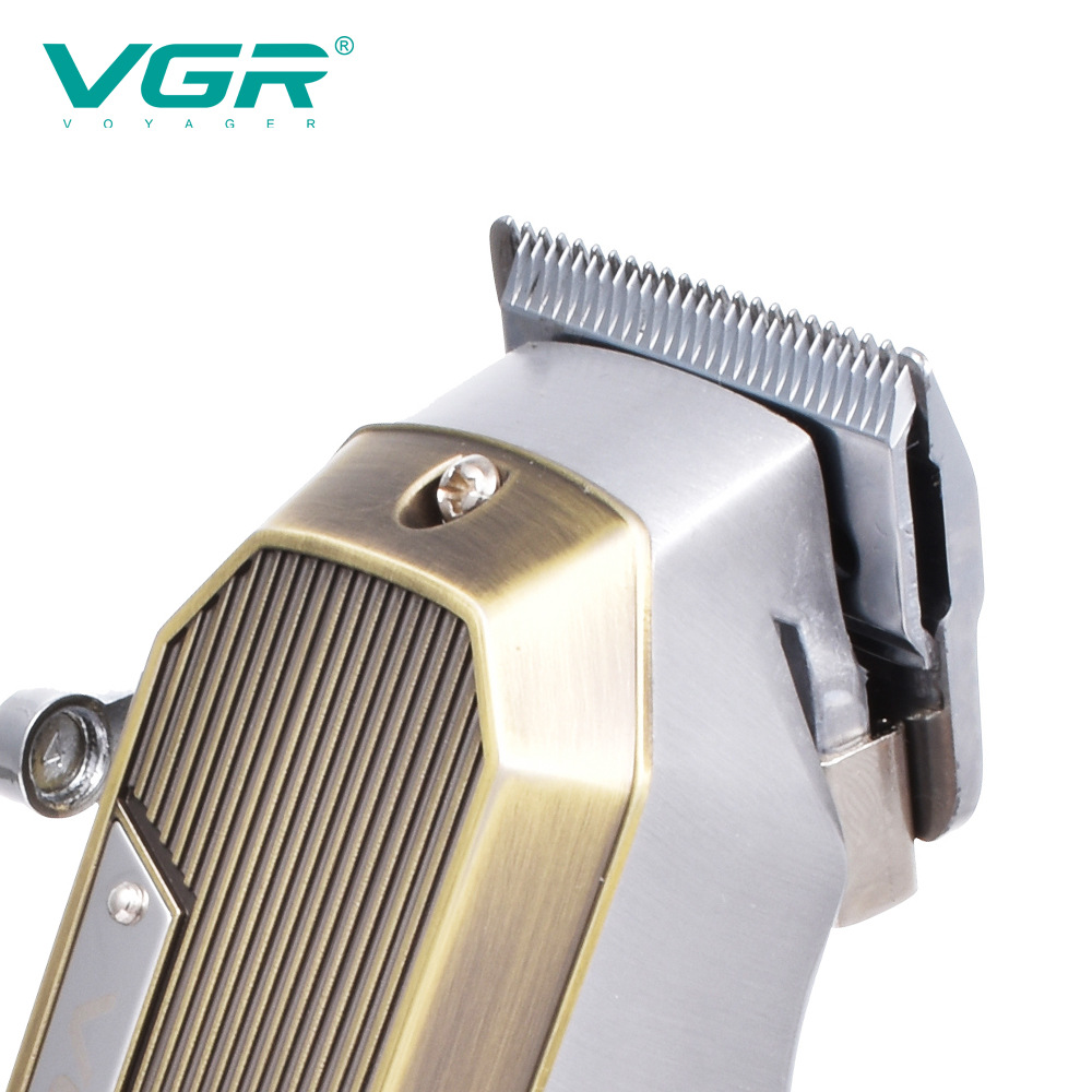 Tagliacapelli retrò in metallo, alta potenza, display digitale LCD, elettrodomestico per la cura personale e la casa._voghion.com