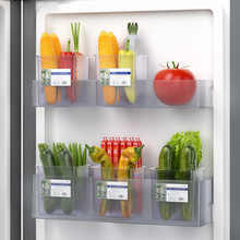 冰箱侧门收纳盒食物食品分类保鲜盒家用厨房整理塑料储物盒批发