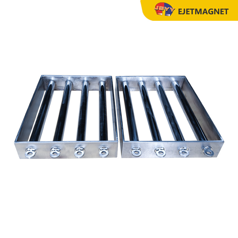 强磁除铁6000-14000高斯强磁磁力架双层 注塑机干燥机过滤器