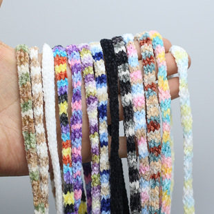 ��ɫ�q�KС���L�K�Ӻڰ�ɫխ�����K���b�T�������b�����ֹ�DIY