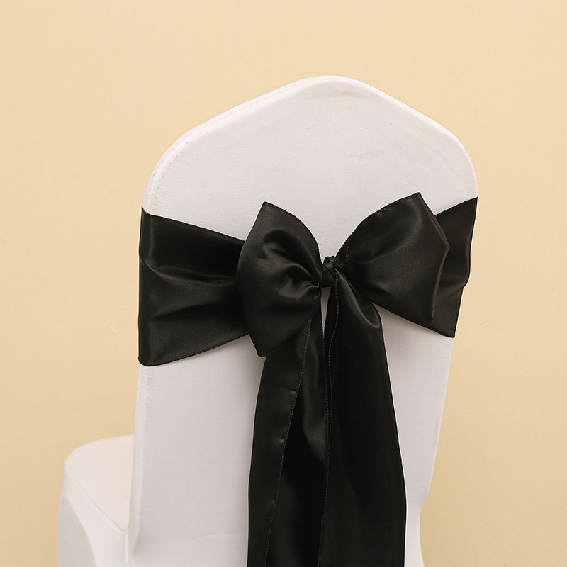 Rope de cuerda, respaldo de silla, lazo de flor, respaldo de silla, decoración de boda, banquete de boda, cinta de hotel, decoración de boda, funda de silla