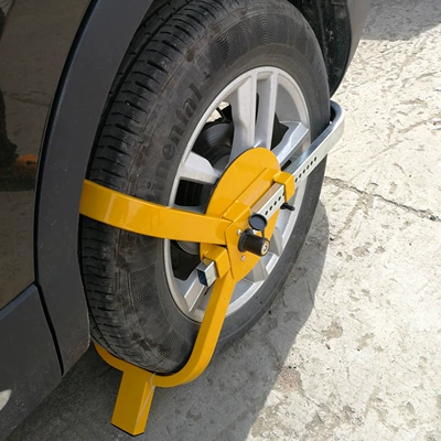 Car lock lock Three Fork parking lock