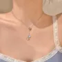 爱心少女小众夏季颈链