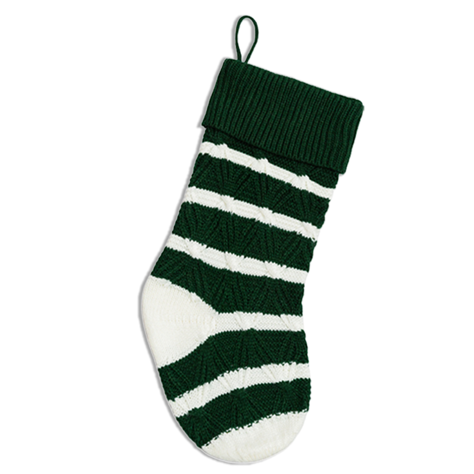 Rayas verdes y blancas