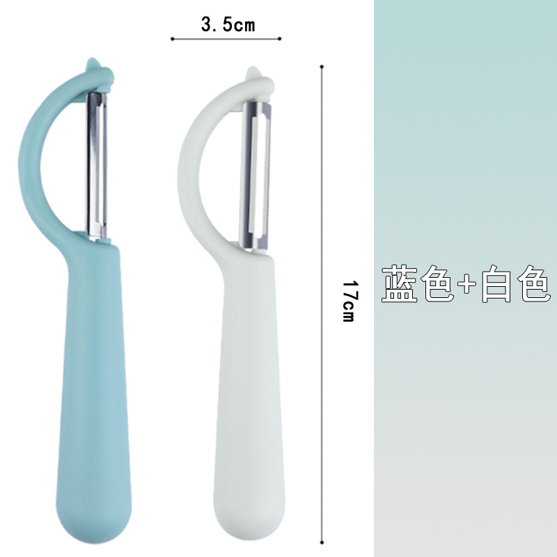 Cuchillo de corte de frutas de cocina de patatas regalo gran cantidad de cuchillo de raspado multifuncional de acero inoxidable puede no