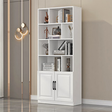 置物架落地书架客厅多功能家用收纳柜子储物柜办公室简易靠墙书柜
