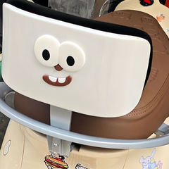 电动车可爱大眼睛笑脸车贴3D立体改装饰品个性创意小配件