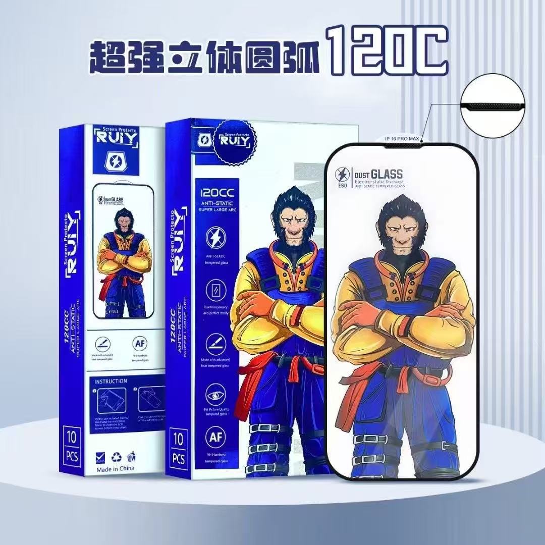 Suitable for Apple 16 Pro Max Phone Screen Protector, 15 Privacy Screen Protector, 14 Matte Privacy Screen Protector, 13 Dustproof, 12 300C Large Arc