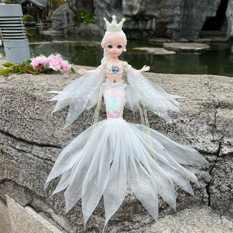 Doll, children's toy, 12 inch, mermaid, Birthday gift